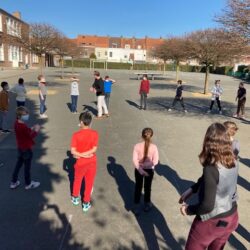 Le Grand Bleu au sein du dispositif « École ouverte » de l&rsquo;école André Malraux à Croix
