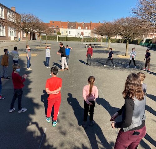 Le Grand Bleu au sein du dispositif « École ouverte » de l&rsquo;école André Malraux à Croix