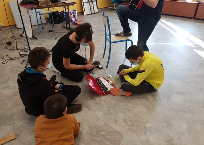 Résidence départementale : à Fourmies, percussions et créations
